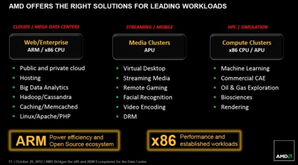 AMD, ARM, Opteron